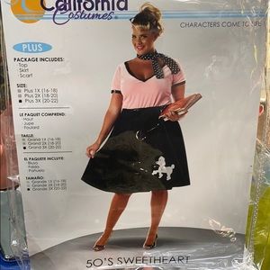 50’s sweetheart costume! Size 3X